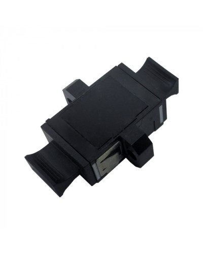Адаптер оптический MPO тип B (Key-up/Key-up), с фланцами, черный LANMASTER (LAN-MPO-BM-MM) в Ногинске Проходные адаптеры и розетки оптические Pintop.ru