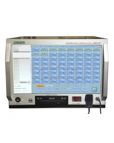 Блок управления центральный DSPPA MAG-6182 в Ногинске Система оповещения и трансляции Dsppa Pintop.ru