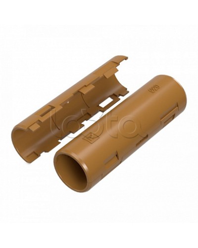 Муфта разборная d20 мм бук (70шт/840шт уп/кор) Промрукав (PR13.0422) в Ногинске Повороты, муфты, тройники Pintop.ru