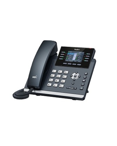 Yealink SIP-T44W - 12 аккаунтов, 2 порта USB, Wi-Fi, цветной экран, BLF, PoE, GigE, без БП, шт в Ногинске Дополнительное оборудование для сетей Pintop.ru