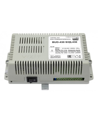 Блок управления Vizit БУД-430S в Ногинске Блоки управления многоабонентные Pintop.ru