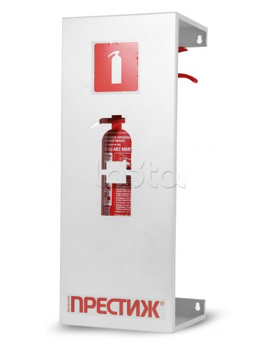 Подставка ПОЖТЕХНИКА Подставка настенная под огнетушитель ПРЕСТИЖ белый в Ногинске Аксессуары для огнетушителей Pintop.ru