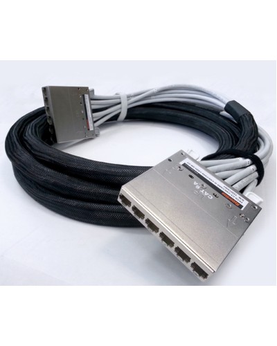 Сборка кабельная претерминированная Hyperline PPTR-CT-CSS/C6AS-D-CSS/C6AS-LSZH-9M-GY в Ногинске Аксессуары для стоек и шкафов Pintop.ru