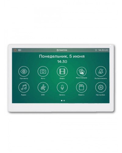 Монитор Tantos Stark HD SE Tuya (White) XL в Ногинске Абонентские IP устройства Pintop.ru