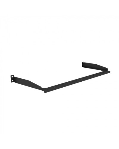 Горизонтальный заднийВ В кабельный органайзер глубиной 175мм, 19 RAL 9005 Cabeus (CO-PLB-1U-C04-MPO-BK) в Ногинске Кабельные органайзеры Pintop.ru