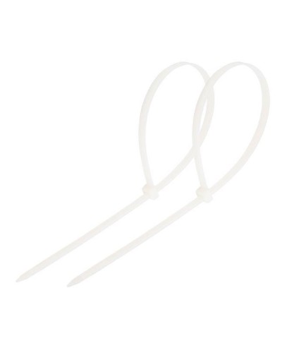 Стяжка нейлоновая неоткрывающаяся, безгалогенная (halogen free) 150x2.5мм, белая (100 шт) в Ногинске Стяжки-хомуты Pintop.ru