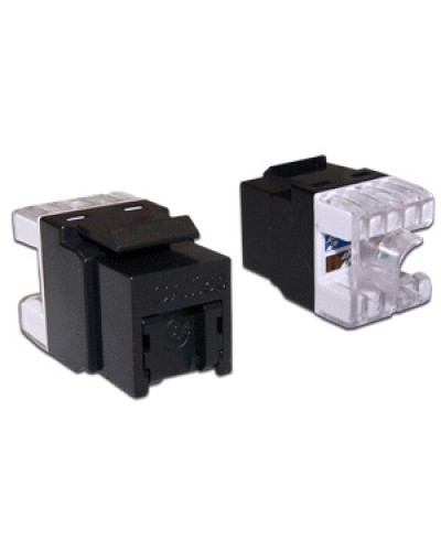 Вставка Keystone RJ45, кат.5E, UTP, 180 градусов, со встроенной шторкой, зеленый LANMASTER LAN-OK45U5E/180P-GN в Ногинске Коннекторы Pintop.ru