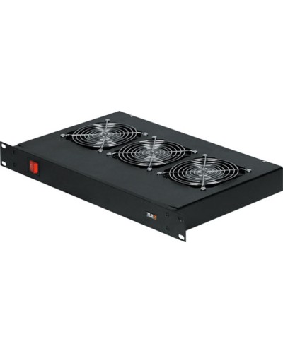 Панель вентиляционная с 3 вентиляторами TLK TLK-VP3/BK в Ногинске Вентиляторные модули Pintop.ru