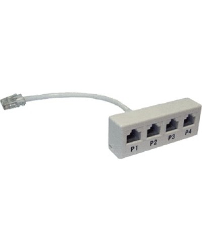Y-адаптер 4 параллельных порта TWT TWT-Y-1P4 в Ногинске Проходные адаптеры Pintop.ru