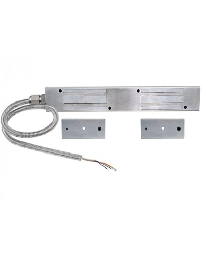 Замок электромагнитный FM-26 АЯКС (двойной) 2х250 24В Магнито-Контакт в Ногинске Электромагнитные замки Pintop.ru