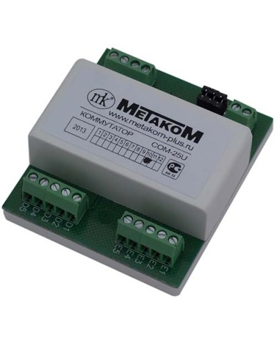 Коммутатор координатный Метаком СОМ-25UD в Ногинске Блоки коммутации многоабонентные Pintop.ru