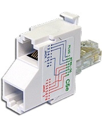 T-адаптер 1 телефонный и 1 компьютерный порт TWT TWT-T-E2-U2 в Ногинске Проходные адаптеры Pintop.ru