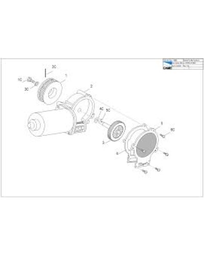 Моторедуктор RODEO Came 119RIP119 в Ногинске Запчасти для шлагбаумов и автоматики Pintop.ru