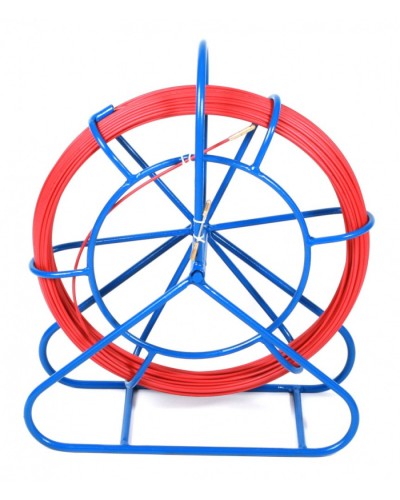 Устройство для протяжки кабеля мини УЗК в металлической кассете с держателем на ножке, 50 м Hyperline CPS-GP6.0-МС-50M в Ногинске Патч-корды и пигтейлы Pintop.ru