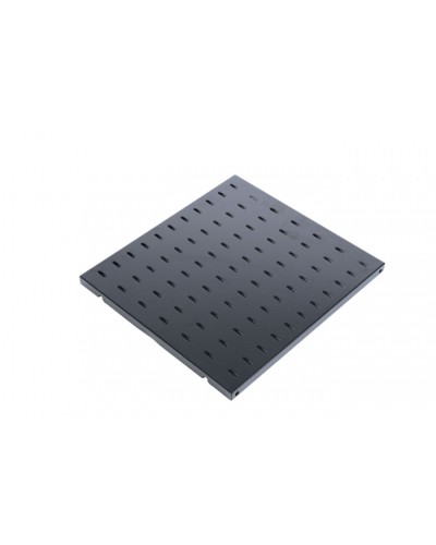 Полка перфорированная 450мм ЦМО СВ-45-9005 в Ногинске Полки для шкафов и стоек Pintop.ru