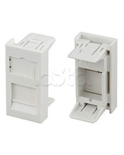 Вставка для 1 модуля формата Keystone Jack Hyperline SIP2-1K-M45-22.5 в Ногинске Модули Keystone Pintop.ru