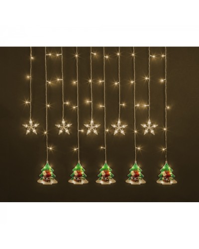 Гирлянда Navigator 95 029 NGF-D037-06 (бахрома звезды и елки RGBY 3*0.6м IP20) в Ногинске Источники света(Лампы) Pintop.ru