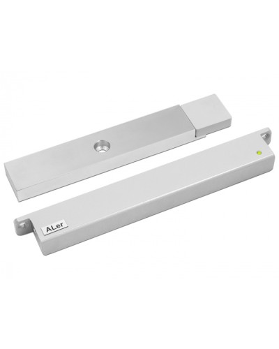 Замок электромагнитный Aler AL-200 PRemium (24 В, серый) в Ногинске Электромагнитные замки Pintop.ru