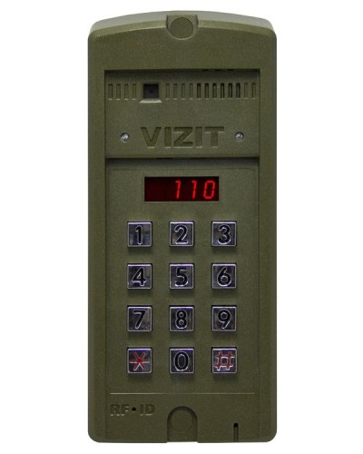 Блок вызова до 100 абонентов Vizit БВД-SM110FCP в Ногинске Блоки вызова многоабонентные Pintop.ru