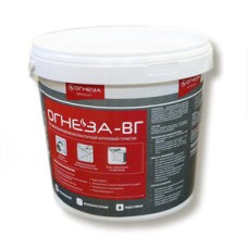 Герметик акриловый противопожарный Огнеза "ОГНЕЗА-ВГ", ведро 3 кг., цвет красный