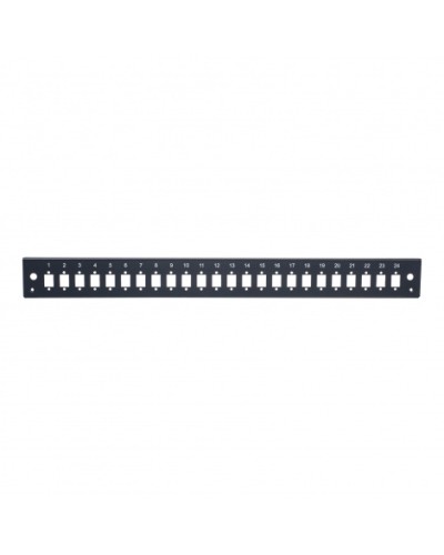 Панель лицевая для выдвижной оптич. полки, 24 SC Simplex/24 LC Duplex, черный Datarex DR-546045 в Ногинске Патч-панели Pintop.ru