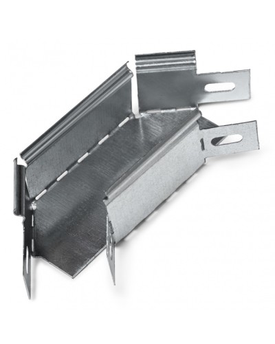 Угол плоский 45° 600x80 (0,7) ПожТехКабель (548-106) в Ногинске Аксессуары для лотков Pintop.ru