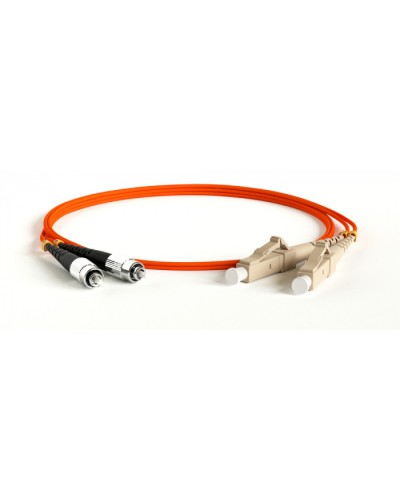 Патч-корд волоконно-оптический Hyperline FC-D2-50-FC/PR-FC/PR-H-15M-LSZH-OR в Ногинске Патч-корды оптические Pintop.ru