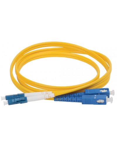 ITK Оптический (патч-корд), SM, 9/125 (OS2), LC/UPC-SC/UPC,(Duplex),7м (FPC09-LCU-SCU-C2L-7M) в Ногинске Патч-корды оптические Pintop.ru