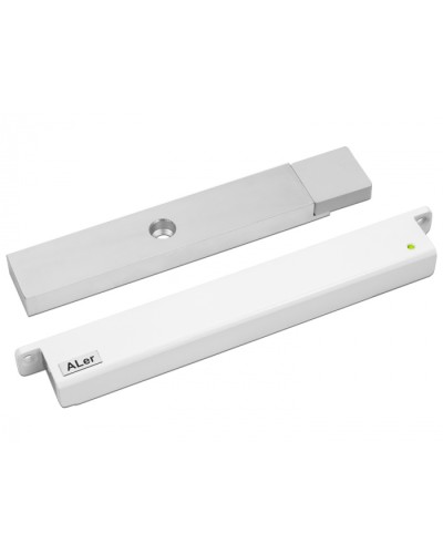Замок электромагнитный Aler AL-200 PRemium (24 В, белый) в Ногинске Электромагнитные замки Pintop.ru