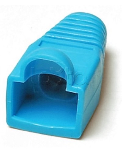 Колпачок изолирующий для разъемов RJ-45 Hyperline BOOT-BL-10 в Ногинске Коннекторы Pintop.ru