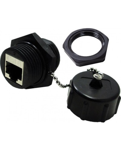 Модуль соединительный индустриальный, IP67, экранированный, кат.6 LANMASTER LAN-KCP45S6-WP в Ногинске Проходные адаптеры Pintop.ru