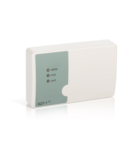 Модуль управления клапаном дымоудаления или огнезадерживающим клапаном Рубеж МДУ-1-R3 в Ногинске Адресная система пожарной сигнализации РУБЕЖ Pintop.ru