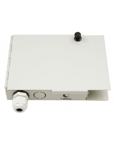 Бокс оптический настенный 19 на 4 ST/FC порта Cabeus JJT-4-ST в Ногинске Кросс оптический Pintop.ru