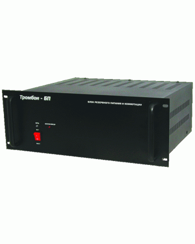 Блок резервного питания и коммутации ТРОМБОН-БП-14 в Ногинске 19 оборудование (рэковое/стоечное) Тромбон Pintop.ru