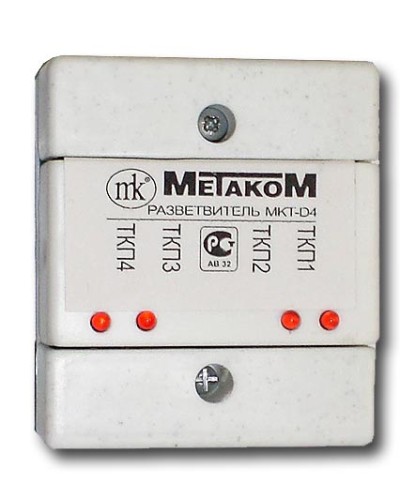 Разветвитель трубок Метаком MKT-D4 в Ногинске Аксессуары для многоабонентных систем Pintop.ru