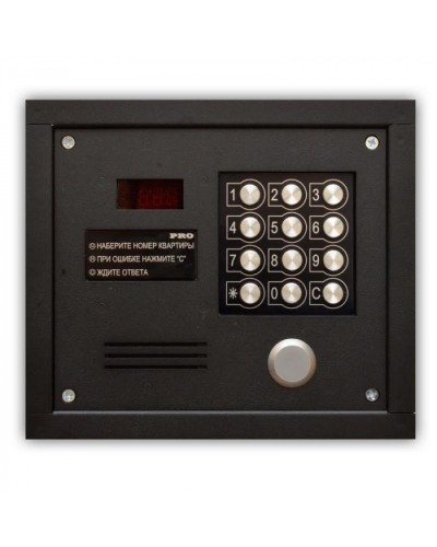 Цифровой домофон Олевс PRO-EM черный в Ногинске Домофония Pintop.ru