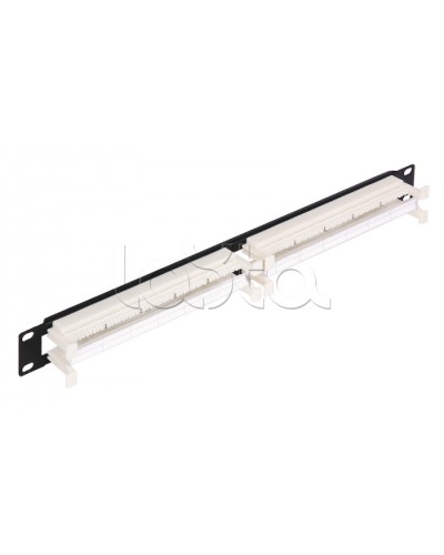 Патч-панель 1U 100 пар NIKOMAX (NMC-RB110-100) в Ногинске Кроссовое оборудование тип 110 Pintop.ru