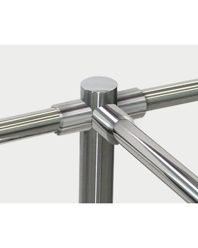 Патрубок прямой для крепления поручней PERCo-BH02 0-10 в Ногинске Ограждения Pintop.ru