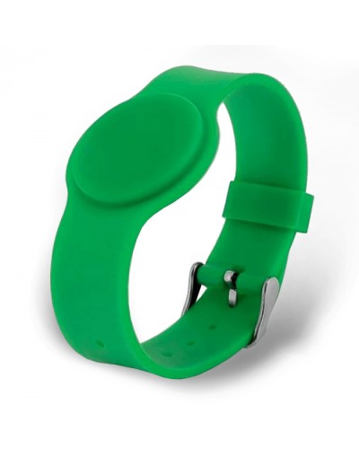 Браслет TS с застёжкой (зеленый) Tantos EM-Marine в Ногинске Оптовые идентификаторы Pintop.ru