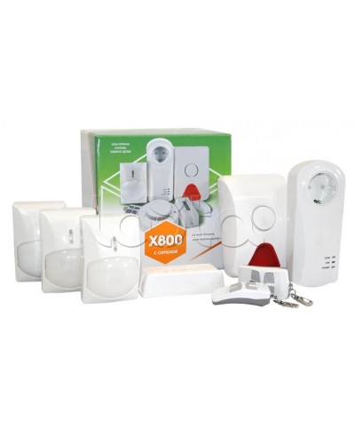 Комплект охранной GSM сигнализации Сибирский Арсенал Комплект GSM-сигнализации X-800 в Ногинске GSM мониторинг Сибирский арсенал Pintop.ru