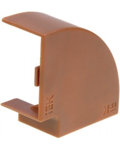 ELECOR Поворот 90град КМП 40х16 дуб (4шт/компл) IEK (EL-KK10D-P-040-016-K11) в Ногинске Аксессуары для кабель-канала Pintop.ru