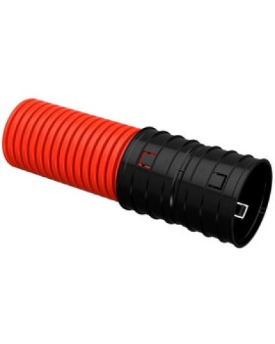 ELASTA Труба гофр. двустенная жесткая ПНД d=200мм (6м) IEK (EA-TG13-2-1-2-200-006-K04) в Ногинске Труба гофрированная Pintop.ru