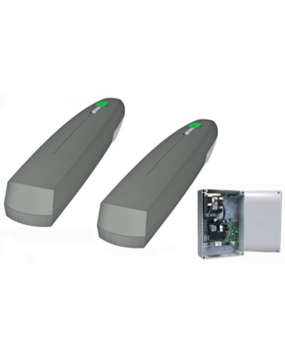 Came AXI (до 300 кг до 2,5 м 100%) (серый) SWN25 - Привод 24 В линейный самоблокирующийся с энкодером для створок 2,5 м, корпус серыйZL65 - Блок управления с расширенным набором функций в Ногинске Автоматизация ворот Pintop.ru