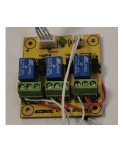 Универсальная релейная плата на 3 выхода AccordTec AT-RM01 в Ногинске Дополнительное оборудование для СКУД Pintop.ru