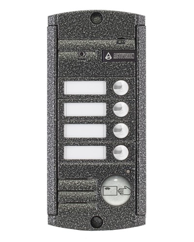 Видеопанель вызывная накладная цветная на 4 абонента с Proxy-считывателем Activision AVP-454 Proxy (PAL, антик) в Ногинске Вызывные видеопанели малоабонентные Pintop.ru