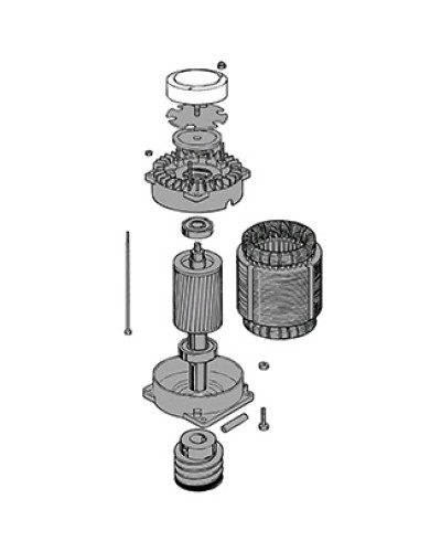 Электродвигатель C-BY Came 119RIC036 в Ногинске Запчасти для шлагбаумов и автоматики Pintop.ru