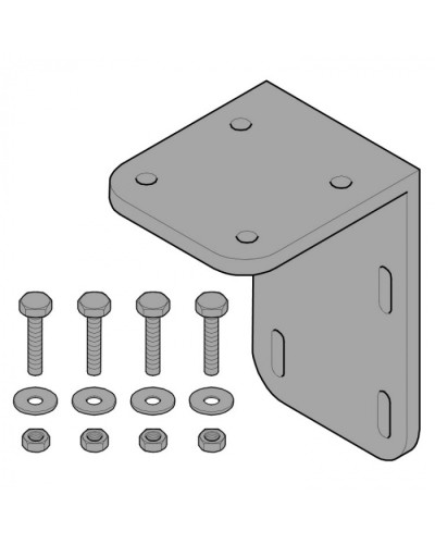 Кронштейн крепления к стене C003 C004 Came 119RICX011 в Ногинске Запчасти для шлагбаумов и автоматики Pintop.ru