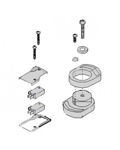 Механизм разблокировки FAST Came 119RID234 в Ногинске Запчасти для шлагбаумов и автоматики Pintop.ru