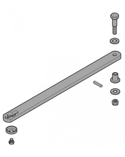 Рычаг прямой с креплением F7024N Came 119RID292 в Ногинске Запчасти для шлагбаумов и автоматики Pintop.ru