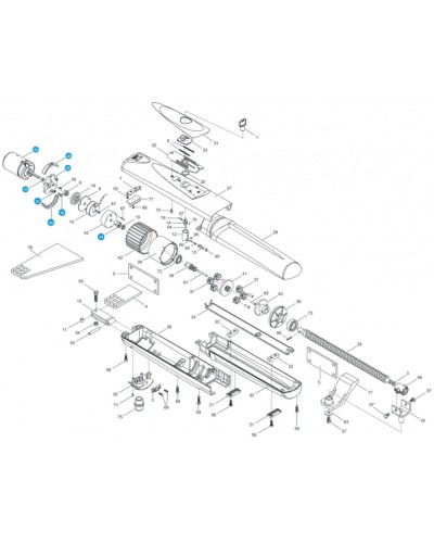 ЭлектродвигательOPP001 Came 119RID421 в Ногинске Запчасти для шлагбаумов и автоматики Pintop.ru